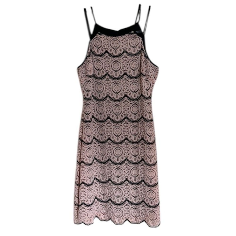 Guess Lace Overlay Dress with Spaghetti Straps. Size 6